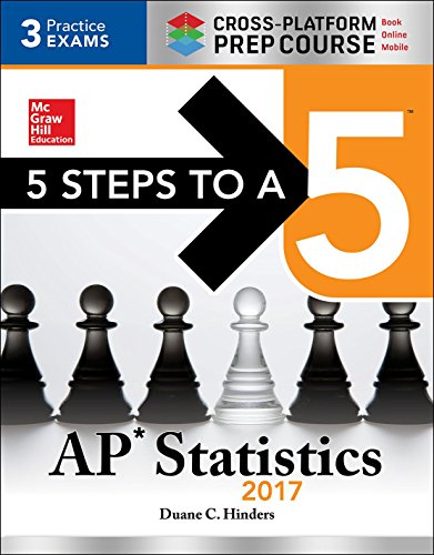 Imagen de archivo de 5 Steps to a 5 AP Statistics 2017 Cross-Platform Prep Course a la venta por HPB-Red