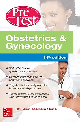 Beispielbild fr Obstetrics And Gynecology PreTest Self-Assessment And Review, 14th Edition zum Verkauf von BooksRun