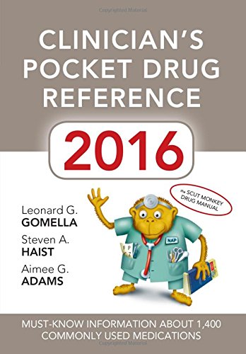 Stock image for Clinician's Pocket Drug Reference 2016 for sale by GoldBooks