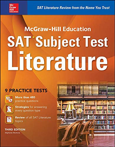 Imagen de archivo de McGraw-Hill Education SAT Subject Test Literature 3rd Ed a la venta por Better World Books