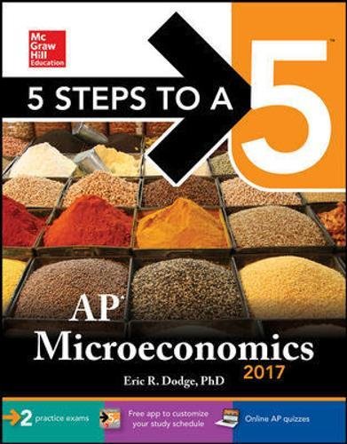 Imagen de archivo de 5 Steps to a 5: AP Microeconomics 2017 a la venta por SecondSale