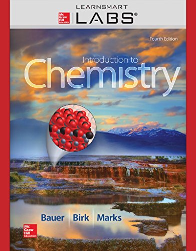9781259594052: Introduction to Chemistry McGraw-Hill Connect With Learnsmart Labs Access Code