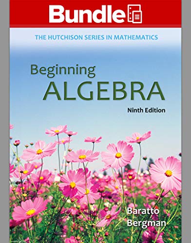 9781259615122: Loose Leaf Beginning Algebra with Aleks 360 18 Weeks Access Card