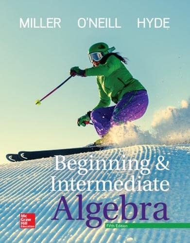 Beispielbild fr Beginning and Intermediate Algebra zum Verkauf von HPB-Red
