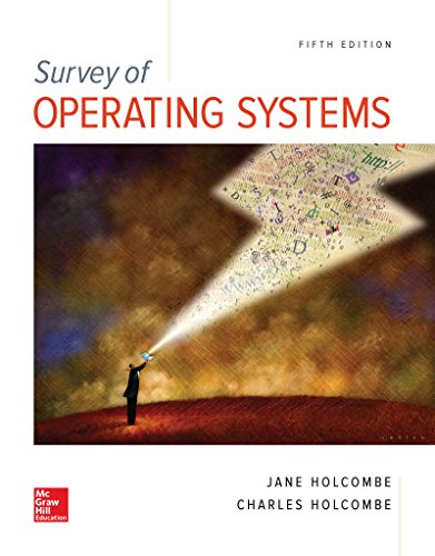 Imagen de archivo de Survey of Operating Systems, 5e a la venta por SecondSale