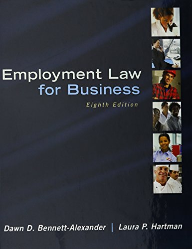 9781259620188: Employment Law for Business + Connect Access Card