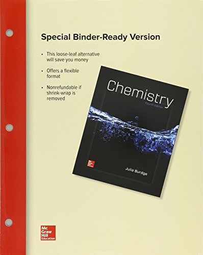 Stock image for Loose Leaf for Chemistry for sale by Campus Bookstore