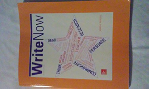 Imagen de archivo de Write Now a la venta por Better World Books