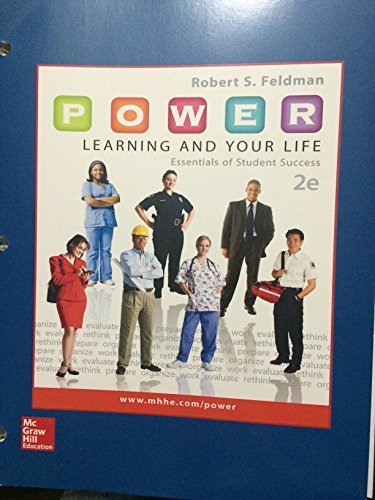 Stock image for Power: Learning and Your Life (Essentials of Student Success Volume 2) for sale by ThriftBooks-Dallas