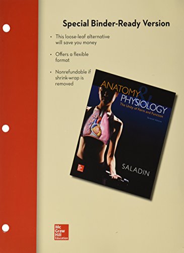 9781259629143: Anatomy and Physiology + Connect Access Card + Anatomy & Physiology Revealed Version 3.0: A Unity of M and Function