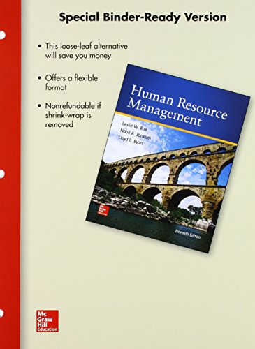 9781259629747: Human Resource Management + Connect Access Card