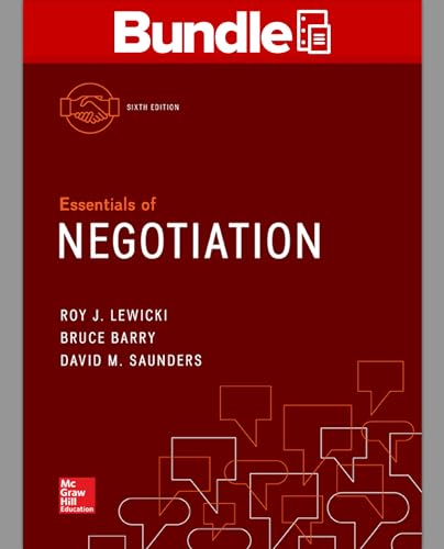 9781259629761: Essentials of Negotiation + Connect Access Card