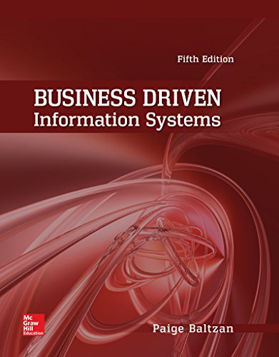 9781259630101: Business Driven Information Systems