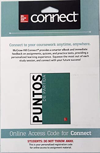 Stock image for PUNTOS DE PARTIDA-CONNECT ACCESS for sale by GF Books, Inc.