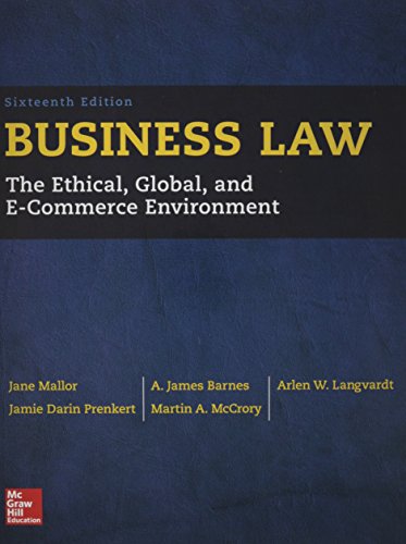 Stock image for Business Law with Connect for sale by GoldBooks