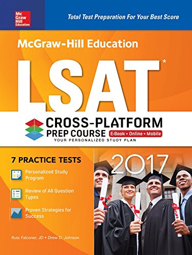 Stock image for McGraw-Hill Education LSAT 2017 Cross-Platform Prep Course for sale by Your Online Bookstore