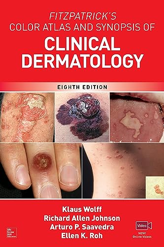 Stock image for Fitzpatrick's Color Atlas AND SYNOPSIS OF CLINICAL DERMATOLOGY, 8th Ed for sale by BooksRun