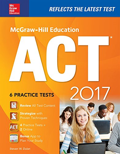 9781259642326: McGraw-Hill Education ACT 2017 edition