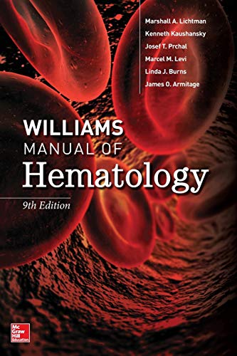 Beispielbild fr Williams Manual of Hematology, Ninth Edition zum Verkauf von Books From California