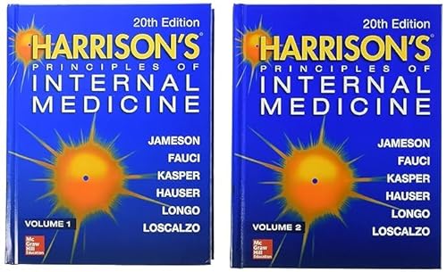 Stock image for Harrison's Principles of Internal Medicine, Twentieth Edition (Vol.1 & Vol.2) for sale by BooksRun