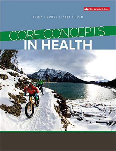 Beispielbild fr Core Concepts in Health zum Verkauf von Blue Vase Books