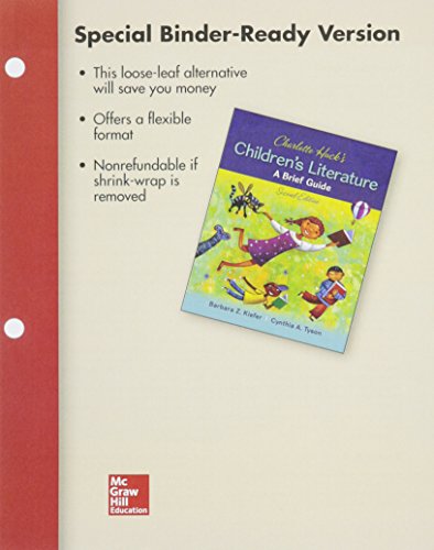 Beispielbild fr Looseleaf for Charlotte Huck's Children's Literature: A Brief Guide zum Verkauf von BooksRun