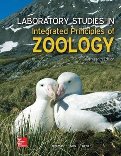 Beispielbild fr Laboratory Studies in Integrated Principles of Zoology zum Verkauf von Wrigley Books