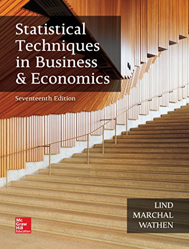 9781259666360: Statistical Techniques in Business and Economics (The Mcgraw-hill/Irwin Series in Operations and Decision Sciences)