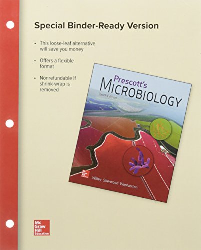 Imagen de archivo de Loose Leaf for Prescott's Microbiology a la venta por Campus Bookstore