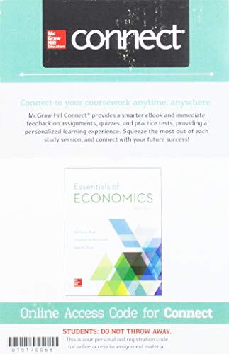 Stock image for Connect Access Card for Essentials of Economics for sale by SecondSale