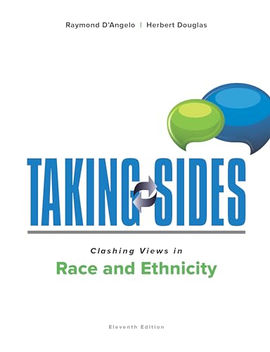 Beispielbild fr Taking Sides: Clashing Views in Race and Ethnicity zum Verkauf von BooksRun