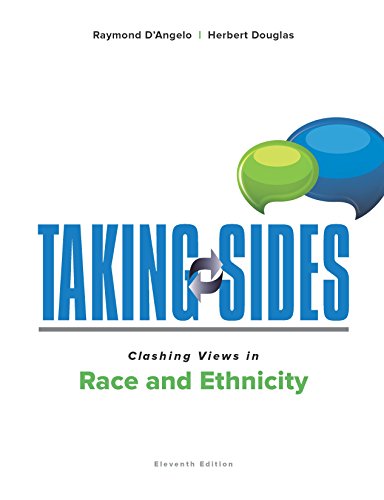 Imagen de archivo de Taking Sides: Clashing Views in Race and Ethnicity a la venta por BooksRun