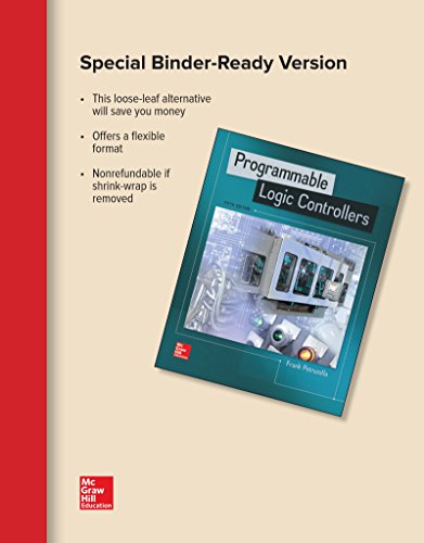 Stock image for Loose Leaf for Programmable Logic Controllers for sale by BooksRun
