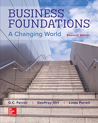 

Business Foundations: A Changing World