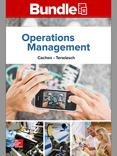 Imagen de archivo de Loose Leaf Operations Management with Connect a la venta por Revaluation Books