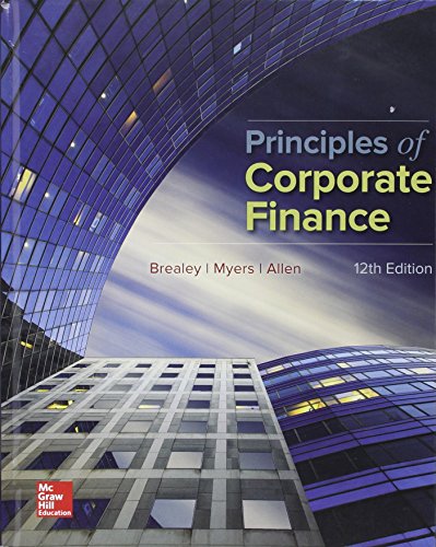 9781259692178: Principles of Corporate Finance + Connect
