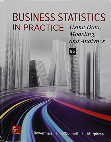 Imagen de archivo de Business Statistics in Practice with Connect Access Card a la venta por Textbooks_Source