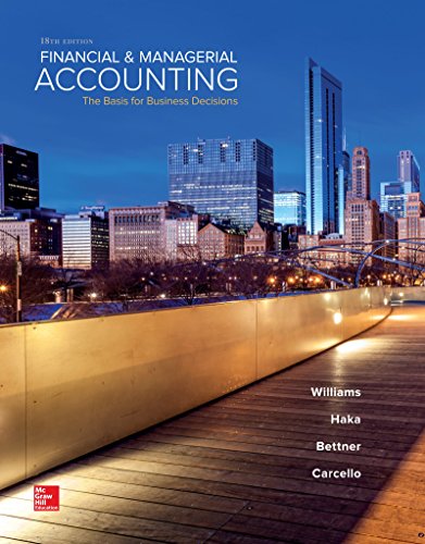 Imagen de archivo de Financial & Managerial Accounting a la venta por BooksRun