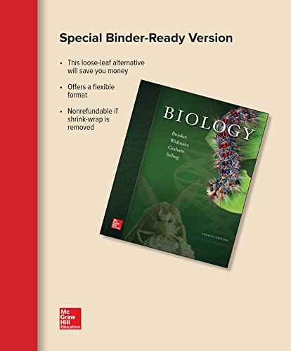 Beispielbild fr Loose Leaf for Biology zum Verkauf von Better World Books