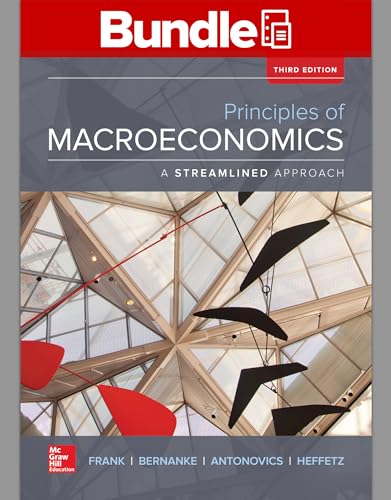 Beispielbild fr Loose Leaf Principles of Macroeconomics, A Streamlined Approach with Connect zum Verkauf von HPB-Red