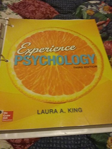 Stock image for Experience Psychology, 3rd edition for sale by SecondSale