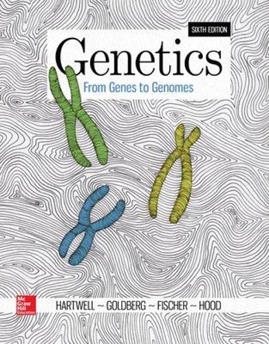 Imagen de archivo de Genetics: From Genes to Genomes a la venta por Indiana Book Company