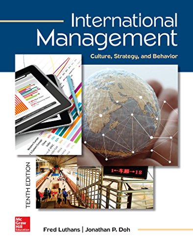 Beispielbild fr International Management: Culture, Strategy, and Behavior zum Verkauf von BooksRun