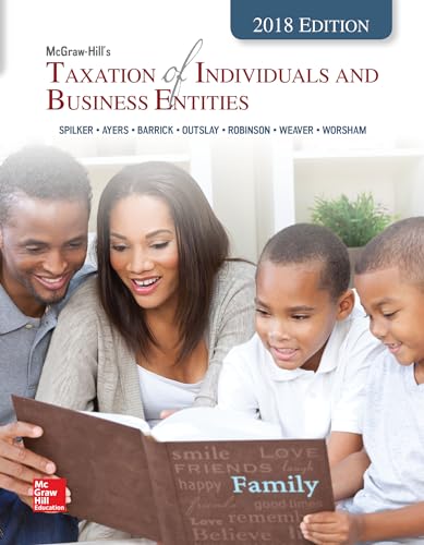 Stock image for McGraw-Hill's Taxation of Individuals and Business Entities 2018 Edition for sale by ThriftBooks-Dallas