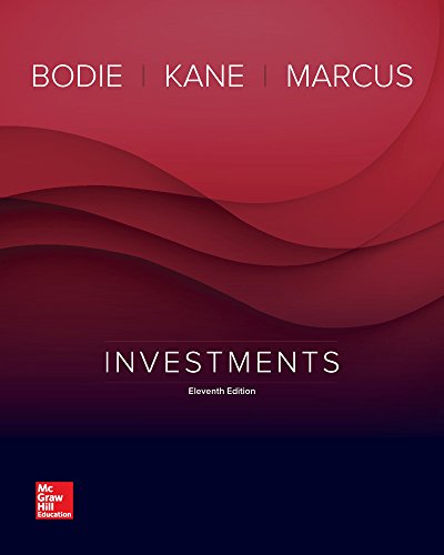 Beispielbild fr Loose Leaf for Investments (The Mcgraw-hill Education Series in Finance, Insurance, and Real Estate) zum Verkauf von HPB-Red