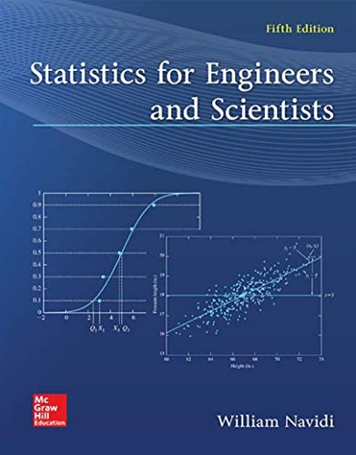 

Statistics for Engineers and Scientists (5th International Edition)