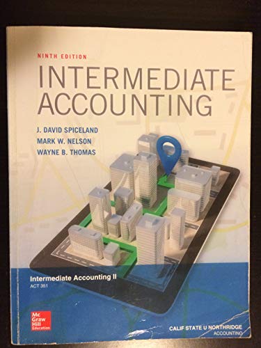 Stock image for Intermediate Accounting for sale by HPB-Red