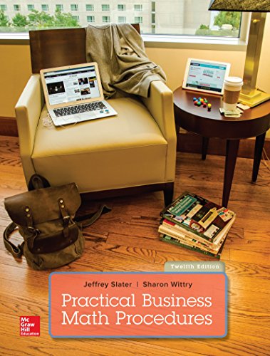 Beispielbild fr Practical Business Math Procedures with Business Math Handbook zum Verkauf von Books Unplugged