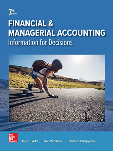 Imagen de archivo de Financial and Managerial Accounting a la venta por A Team Books
