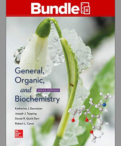 Beispielbild fr Package: Loose Leaf General, Organic, and Biochemistry with Connect 2-semester Access Card zum Verkauf von Better World Books